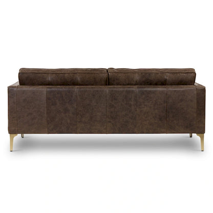 Poly & Bark Mateo 82.5 Sofa - Full Grain Genuine Italian Leather