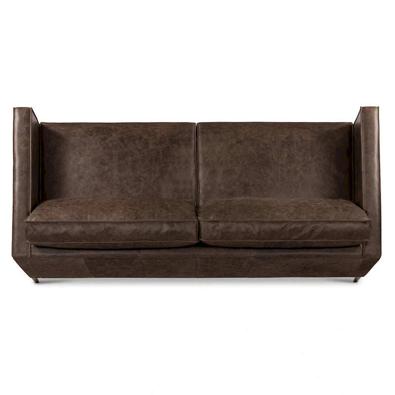 Poly & Bark Mateo 82.5 Sofa - Full Grain Genuine Italian Leather