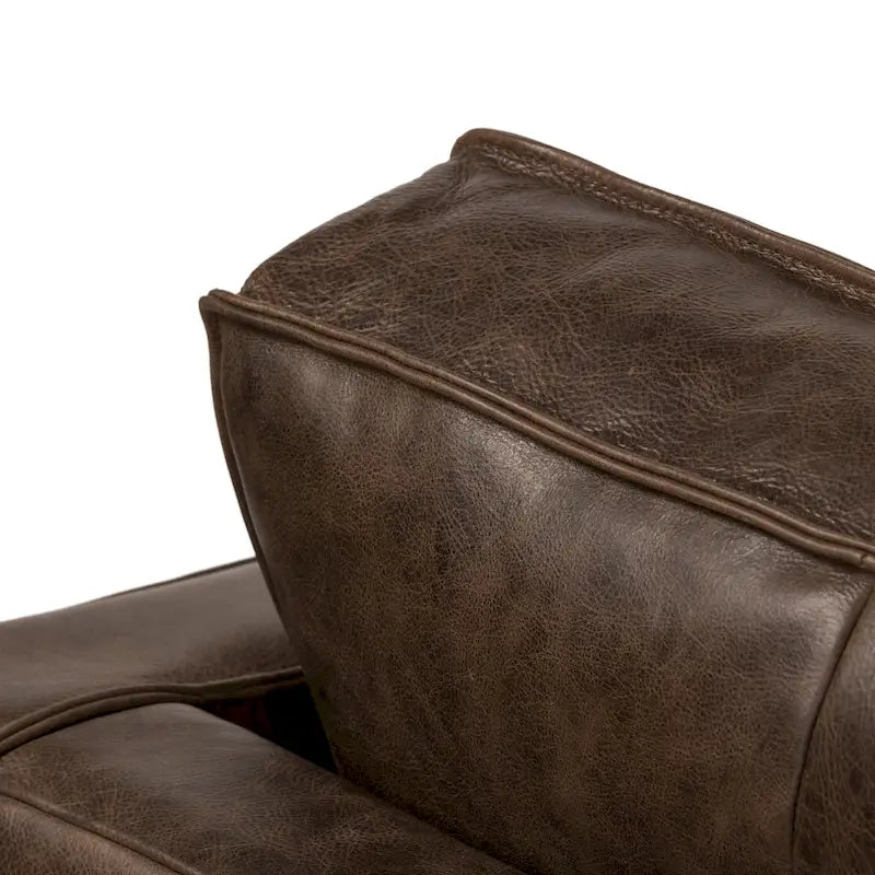 Poly & Bark Mateo 82.5 Sofa - Full Grain Genuine Italian Leather