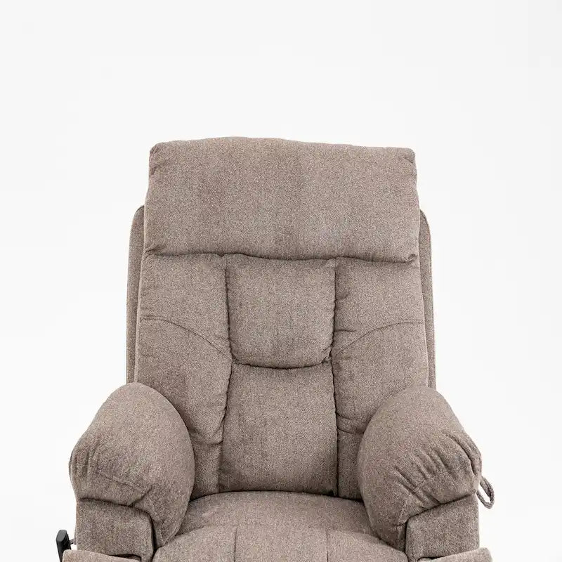 Power Lift Recliner Chair Massage and Heat,Dual Motor Lift Recliner,Electric Recliner with Cup Holders Pocket,400lbs
