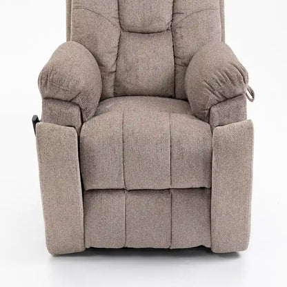 Power Lift Recliner Chair Massage and Heat,Dual Motor Lift Recliner,Electric Recliner with Cup Holders Pocket,400lbs