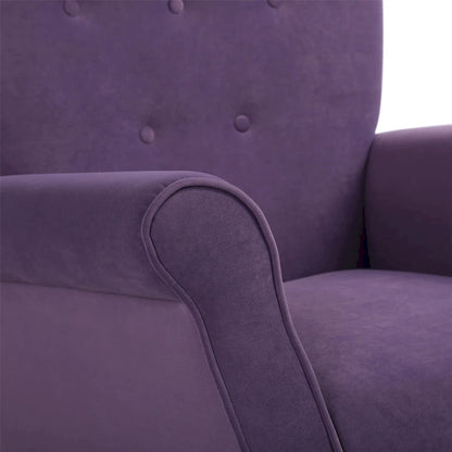 GEITIN High Back Rocking Chair with Tufted Back