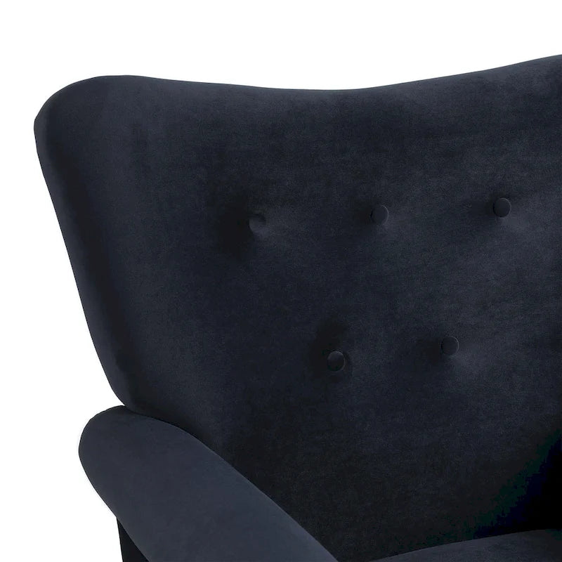 GEITIN High Back Rocking Chair with Tufted Back