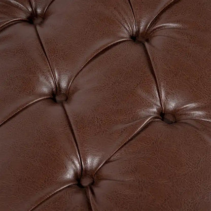 Wooden Base Upholstered Bench for Bedroom for Entryway,60 with Nailhead Trim and Shelf