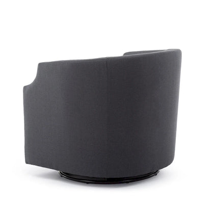 Swivel Glider Barrel Chair For Living Room