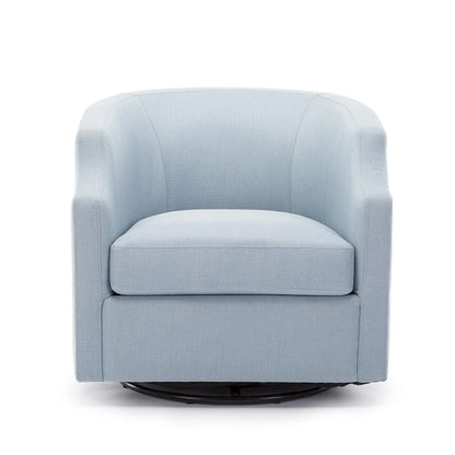 Swivel Glider Barrel Chair For Living Room