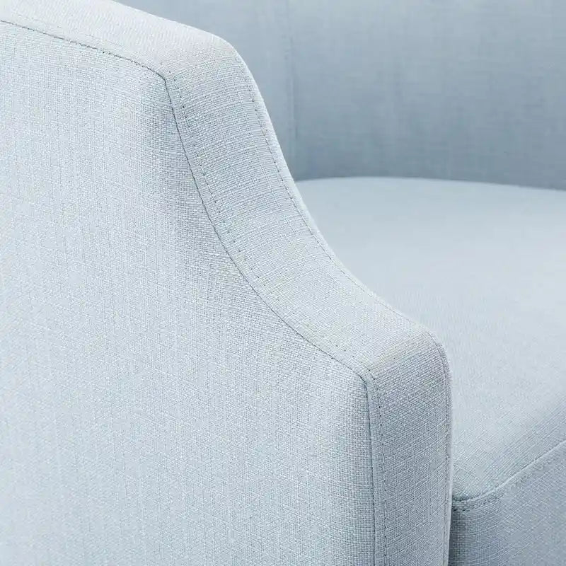 Swivel Glider Barrel Chair For Living Room