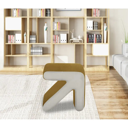 Modern Creative Upholstered Velvet Stool Ottoman