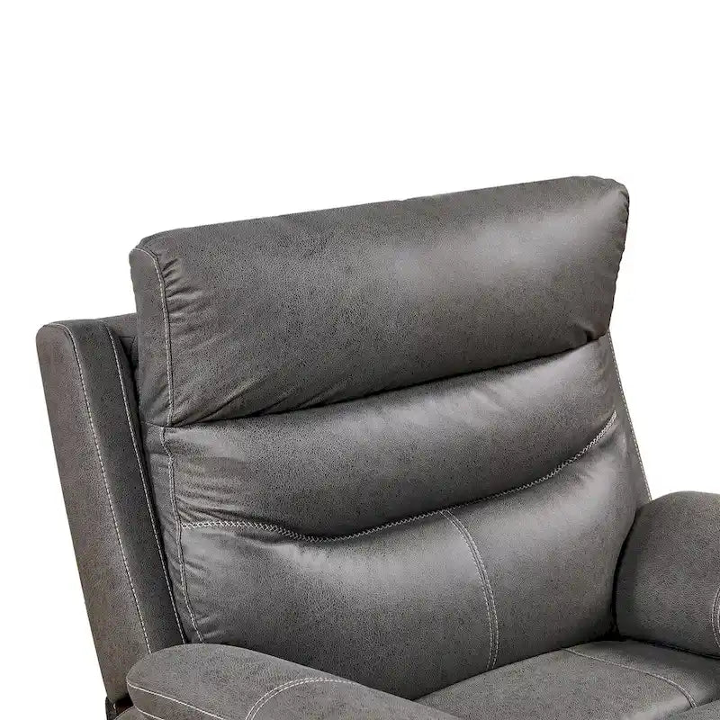 Dual Motor Rocking Recliner Chair, Swivel, Power Headrest, USB Charging