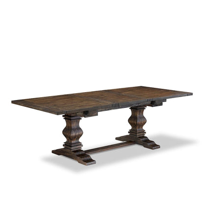 East West Furniture Dining Table Set Consists of a Rectangle Wooden Table and Parson Chairs, Jacobean (Pieces Options)