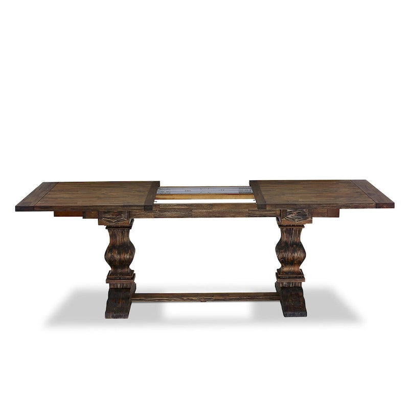 East West Furniture Dining Table Set Consists of a Rectangle Wooden Table and Parson Chairs, Jacobean (Pieces Options)