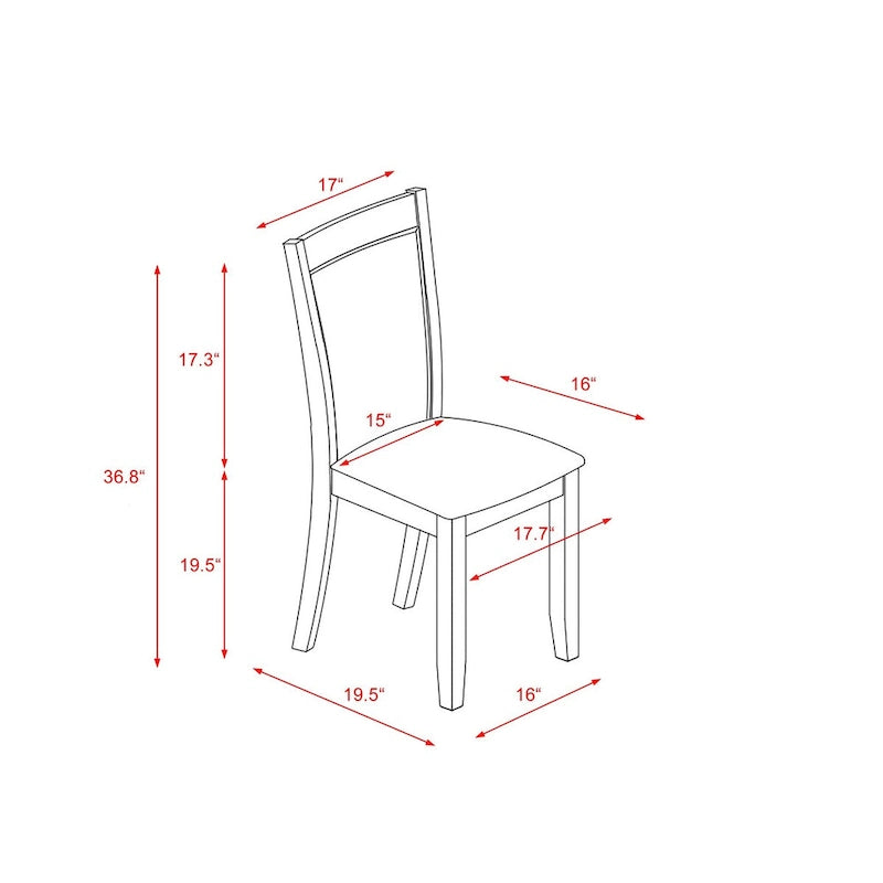 East West Furniture Kitchen Table Set- a Dining Table & Dark Khaki Linen Fabric Chairs, Distressed Jacobean (Pieces Option)