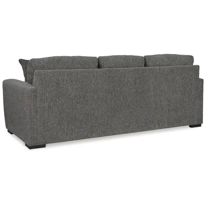 Signature Design by Ashley Gardiner Pewter Sofa Chaise - 101W x 63D x 40H