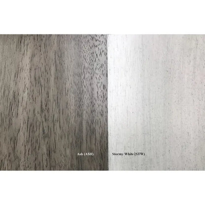 Round Contemporary Dining Table In Ash - N/A