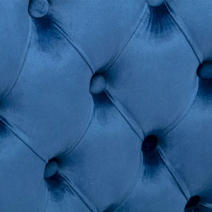 Modern, High-end Tufted Solid Wood Contemporary Velvet Upholstered Dining Chair with Wood Legs Nailhead Trim 2-Pcs Set