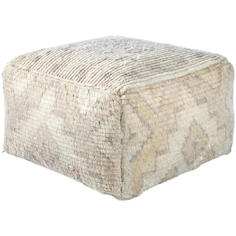 Jasmyne Traditional Medallion Pouf