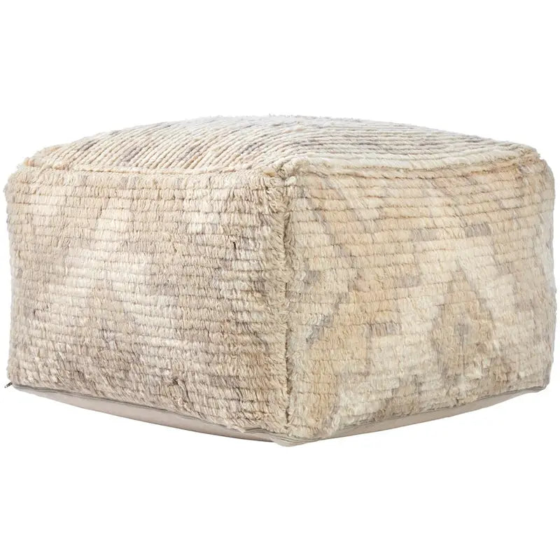 Jasmyne Traditional Medallion Pouf