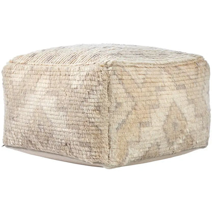 Jasmyne Traditional Medallion Pouf