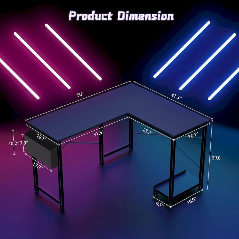 L Shaped Gaming Desk