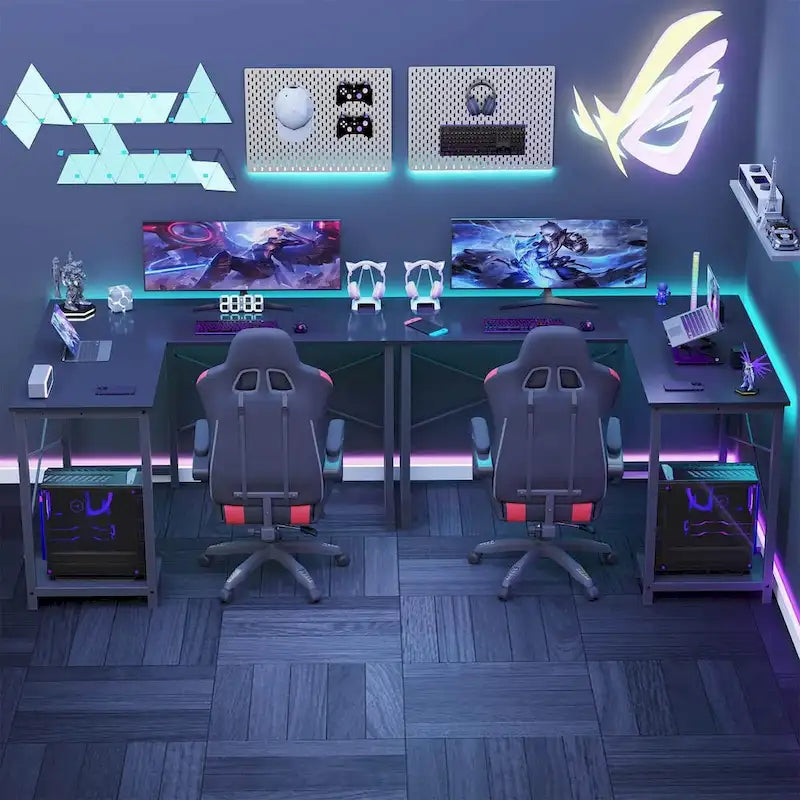L Shaped Gaming Desk