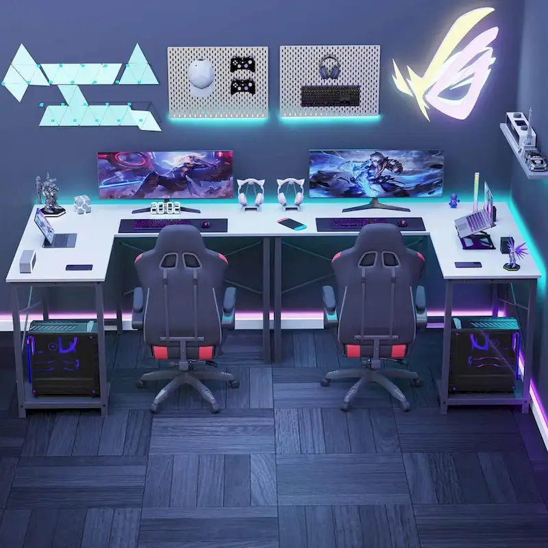 L Shaped Gaming Desk