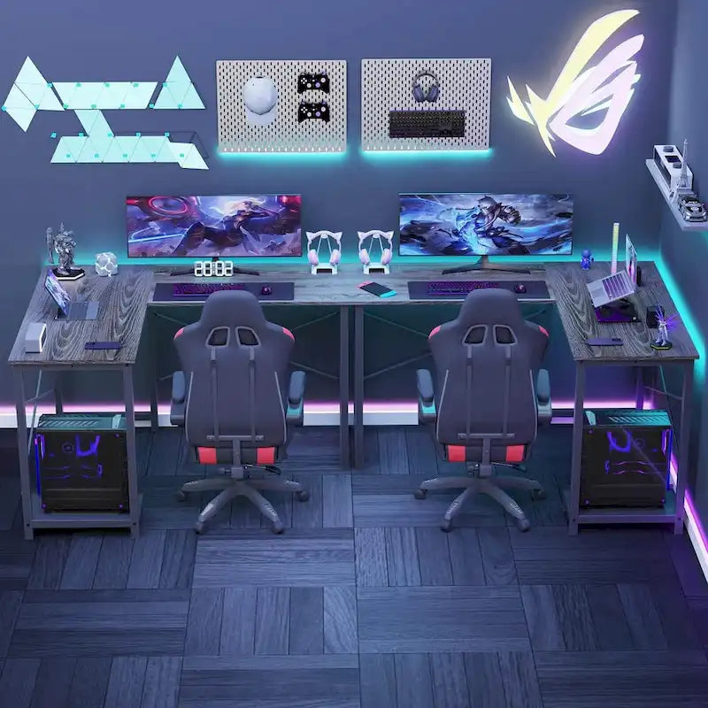 L Shaped Gaming Desk
