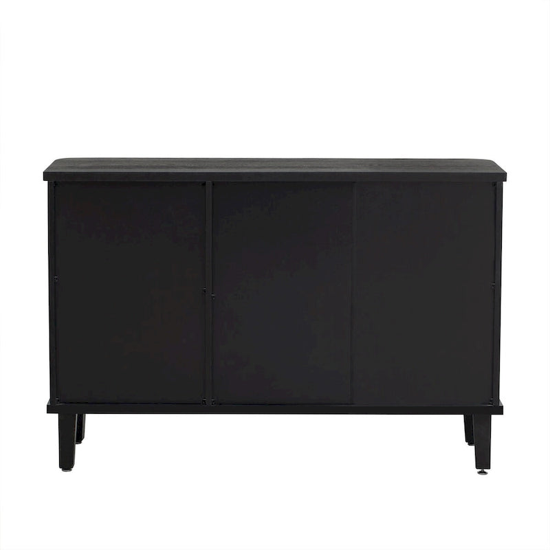 Simple Cabinet with Three Doors,Adjustable