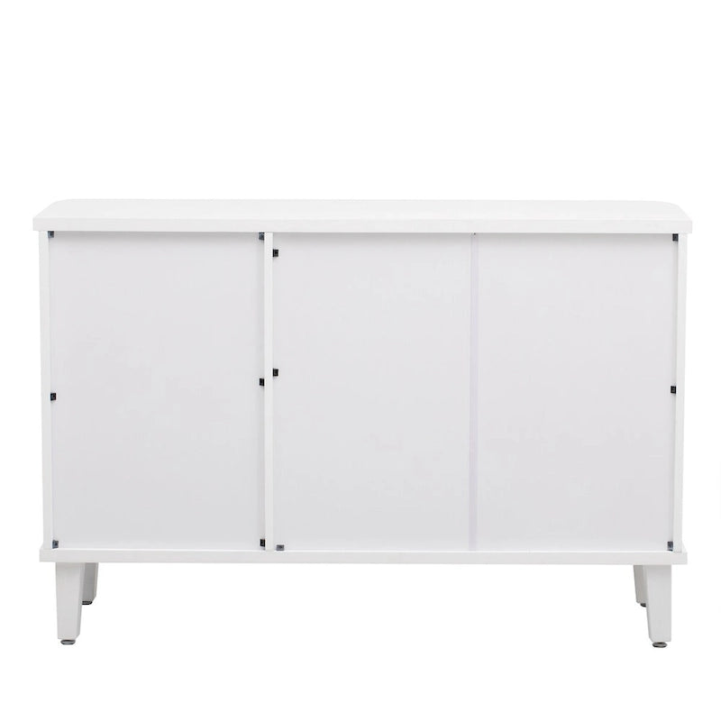 Simple Cabinet with Three Doors,Adjustable