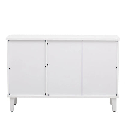 Simple Cabinet with Three Doors,Adjustable