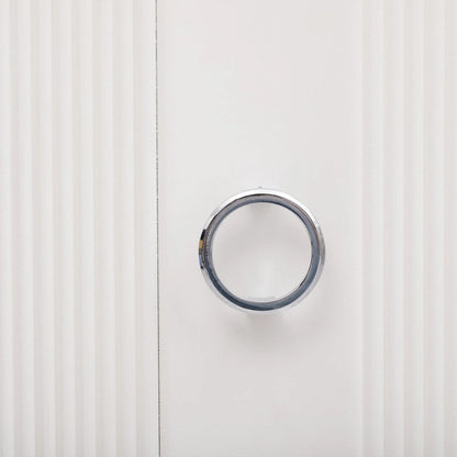 Simple Cabinet with Three Doors,Adjustable