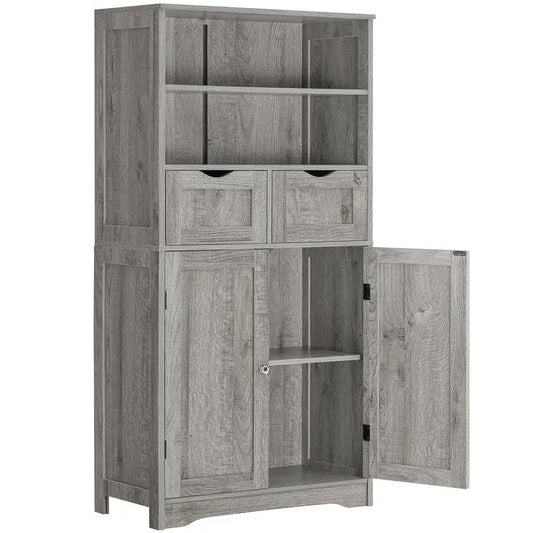 Tall Storage Cabinet - 11.8D x 23.6W x 49.6H