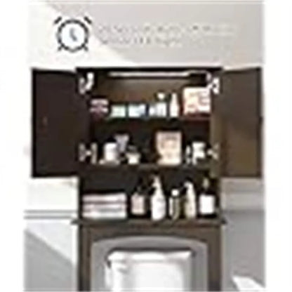 Toilet Storage Cabinet - 8.2D x 26.7W x 66.5H