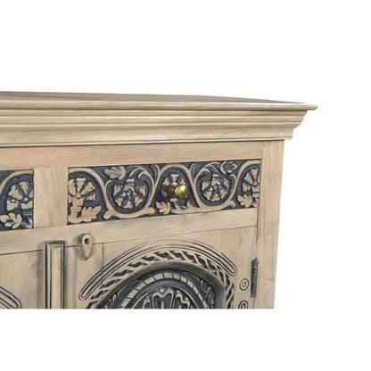 Clara 2-drawer 2-door Carved Solid Wood Sideboard