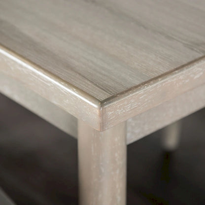 Furniture of America Calista Modern Grey Rectangle Wood Dining Set