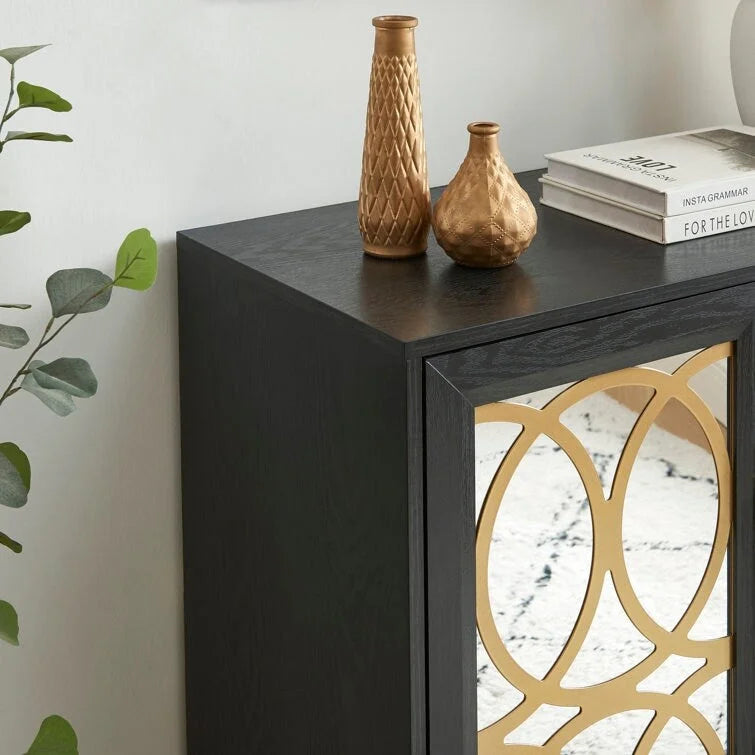 Wood Accent Cabinet 31.1 H X 32.3 W