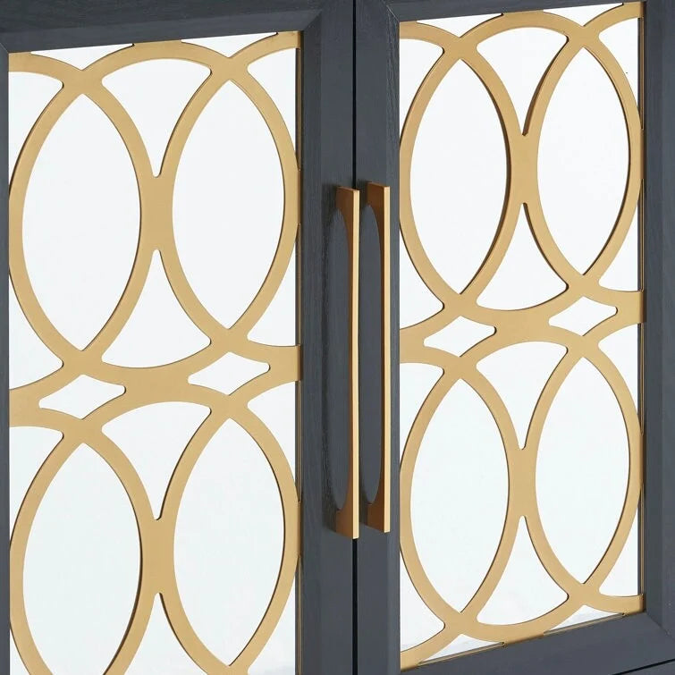 Wood Accent Cabinet 31.1 H X 32.3 W