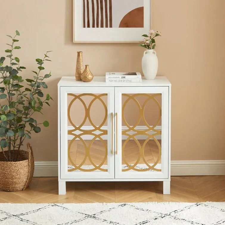 Wood Accent Cabinet 31.1 H X 32.3 W