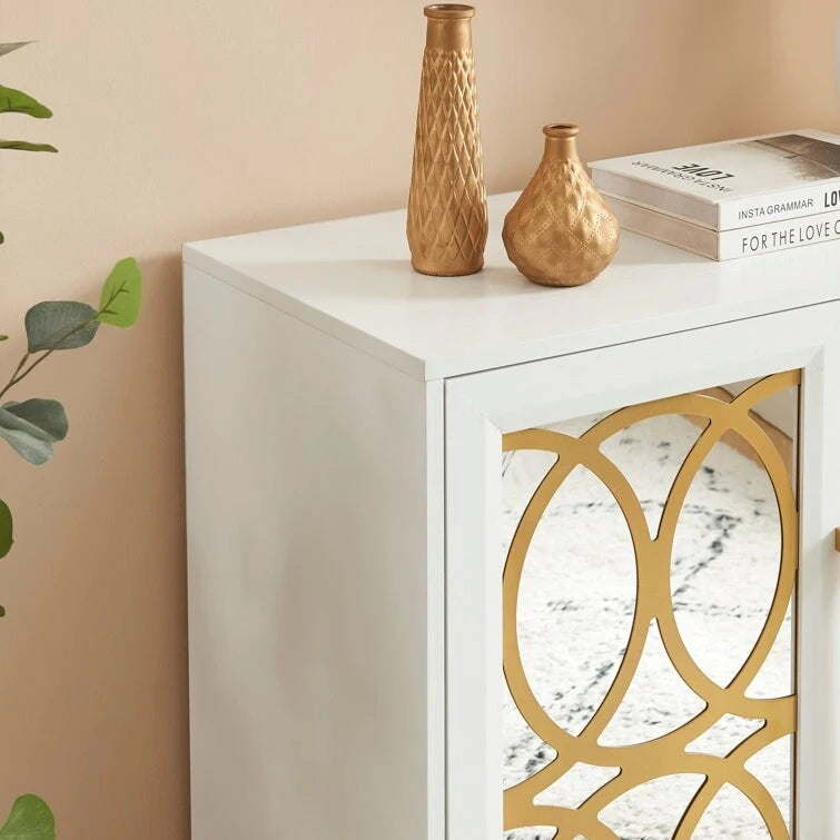 Wood Accent Cabinet 31.1 H X 32.3 W