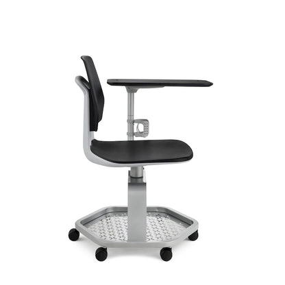 Commute Classroom Chair, Mobile Tablet Arm Student Desk