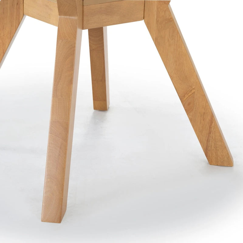 Luis 48-inch Round Wood Dining Table - Natural - 48Wx48Dx30H